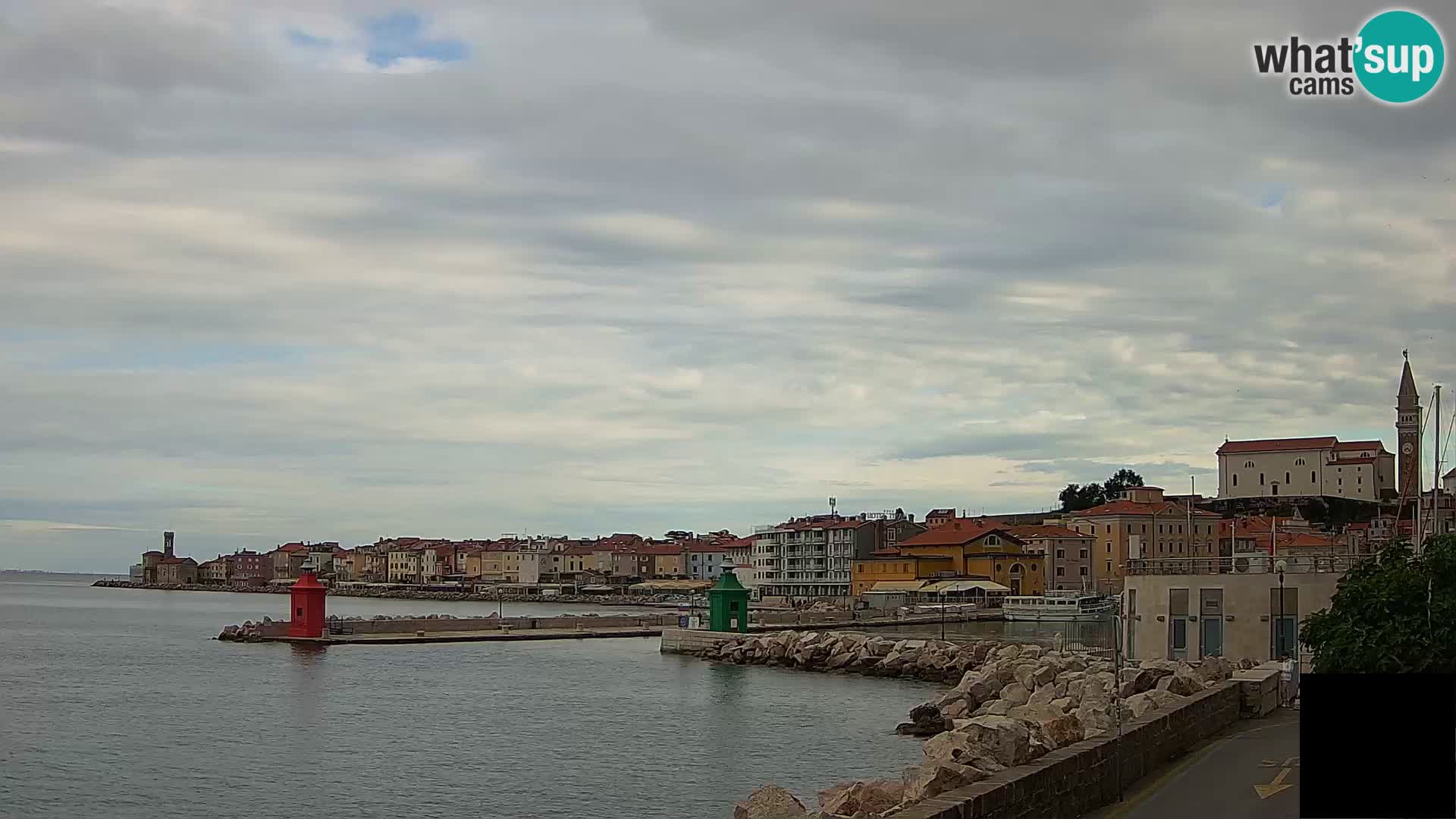 Piran – Pogled proti Punti in Mandraču