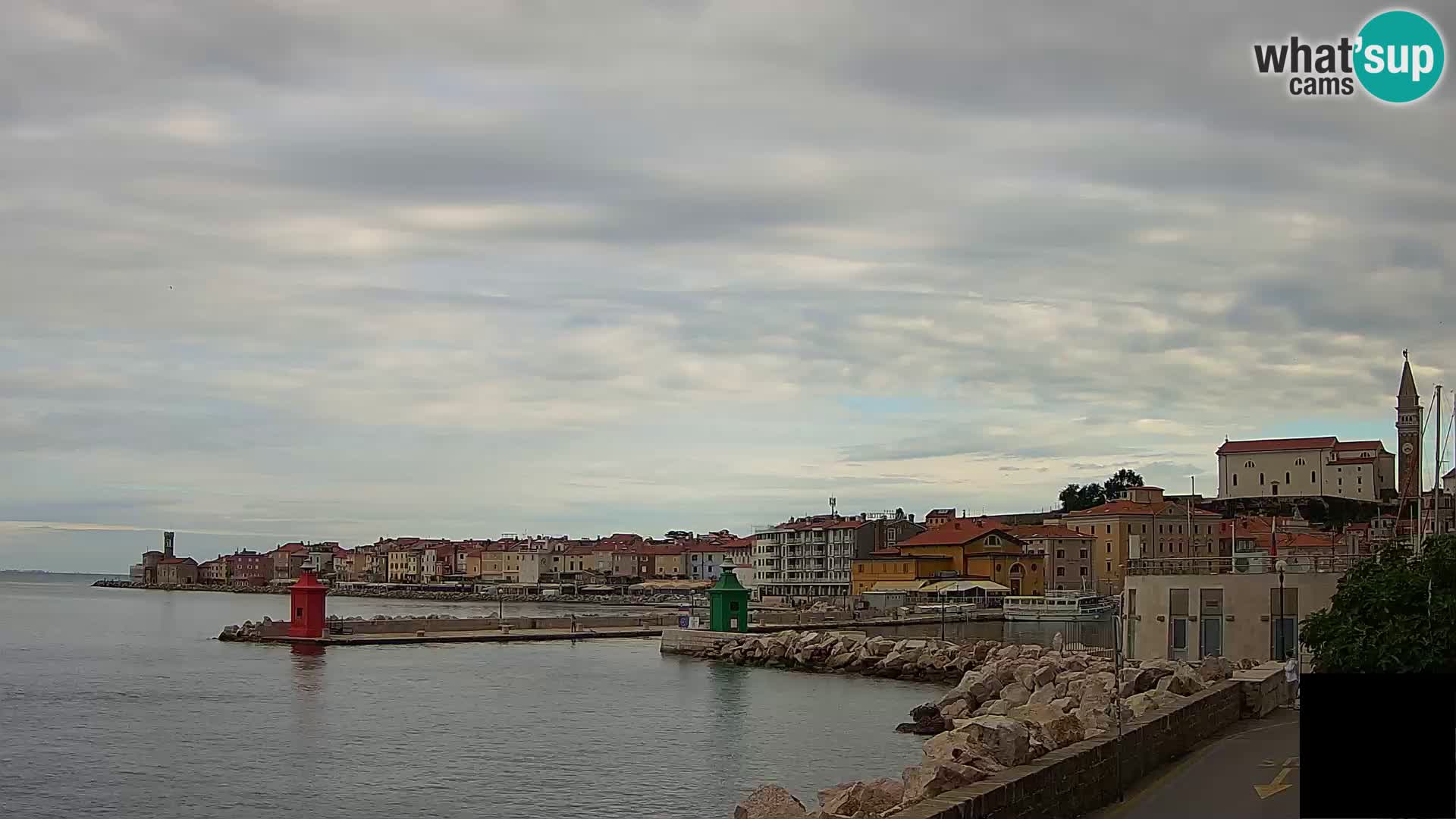 Piran – Pogled proti Punti in Mandraču