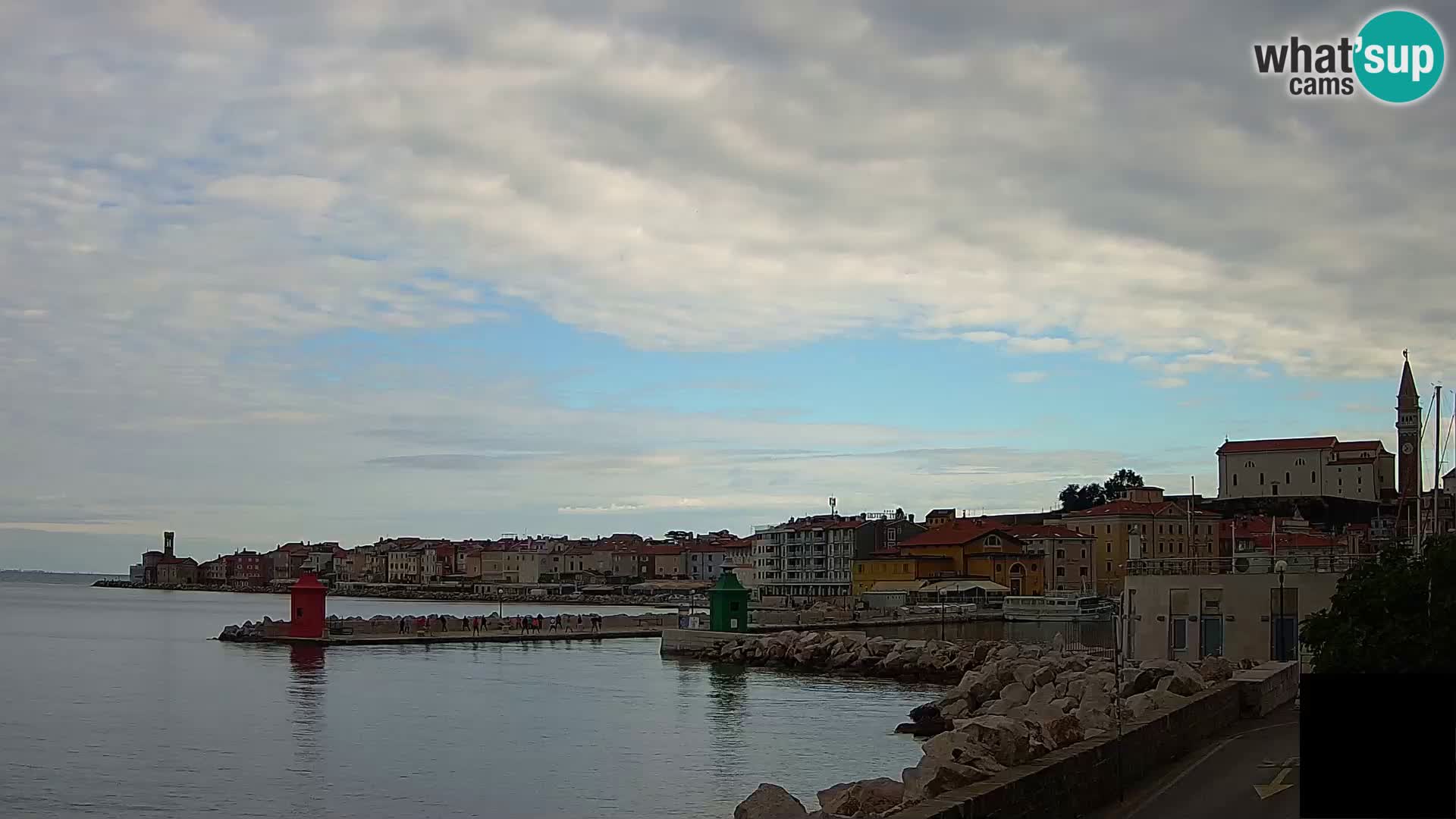 Piran – Pogled proti Punti in Mandraču