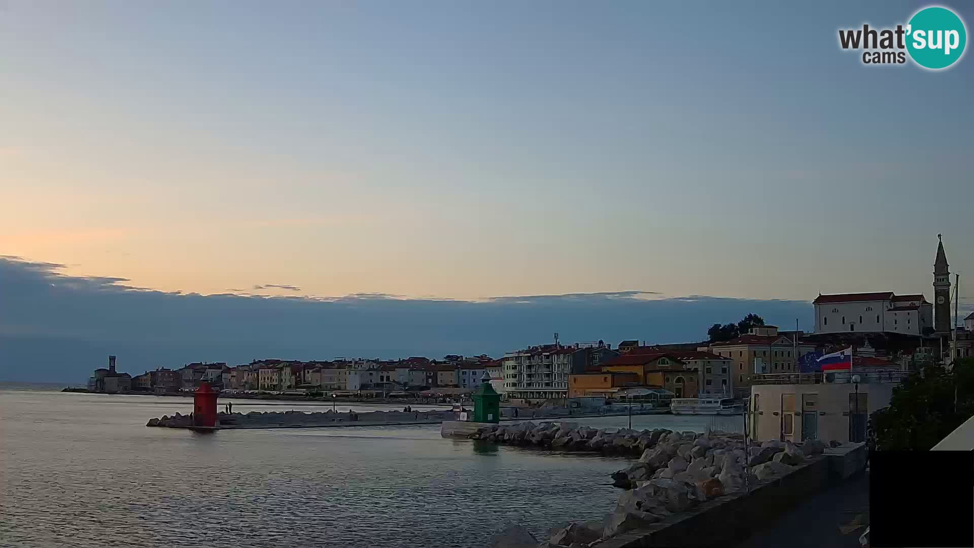 Piran – Pogled proti Punti in Mandraču
