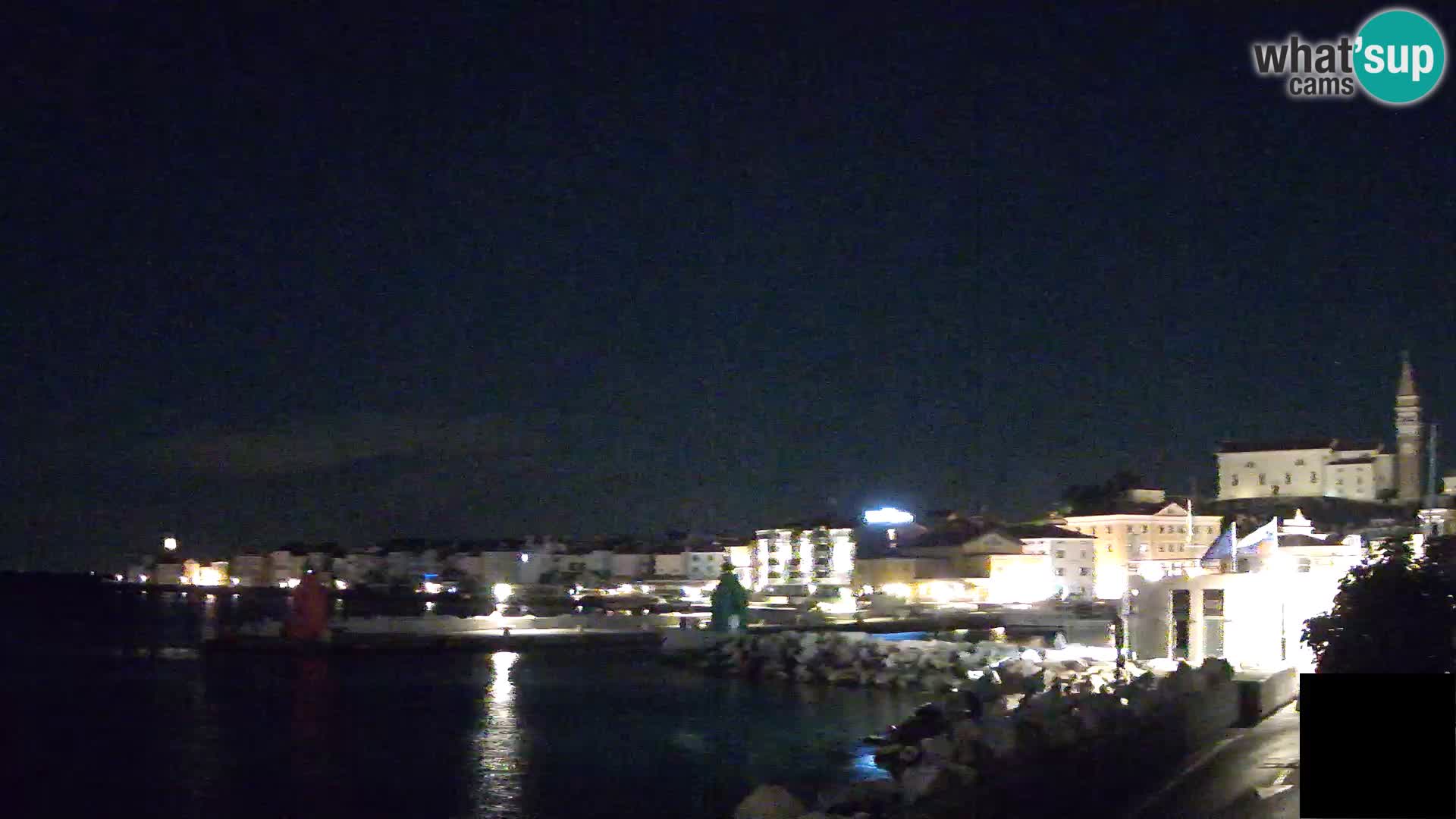 Piran – Pogled proti Punti in Mandraču