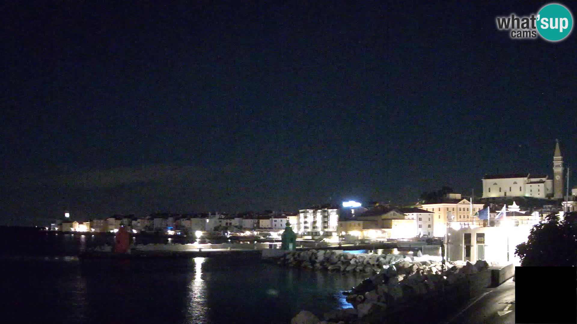 Piran – Pogled proti Punti in Mandraču
