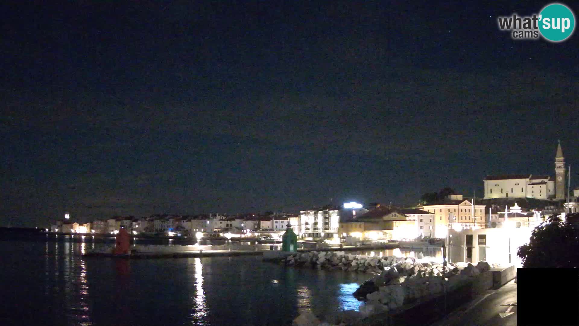 Piran – Pogled proti Punti in Mandraču