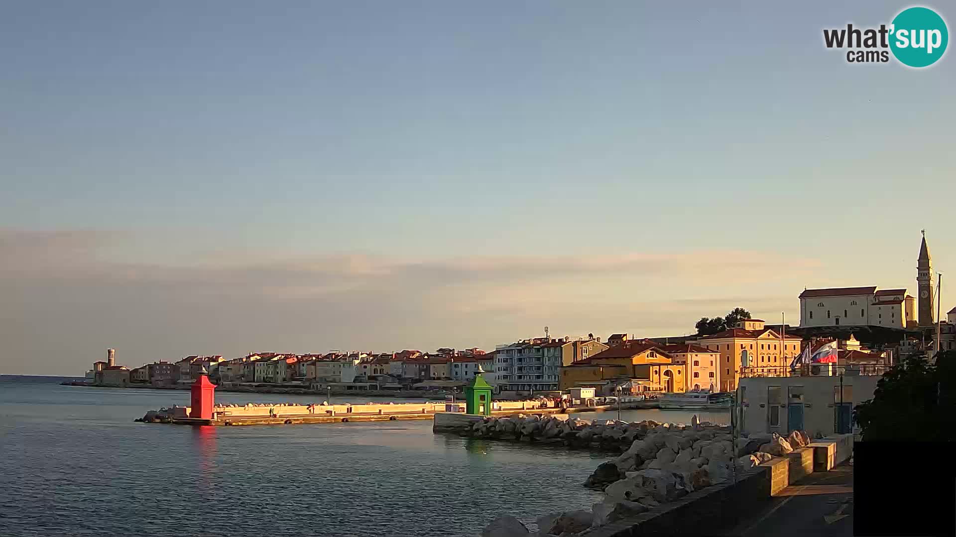 Piran – Pogled proti Punti in Mandraču
