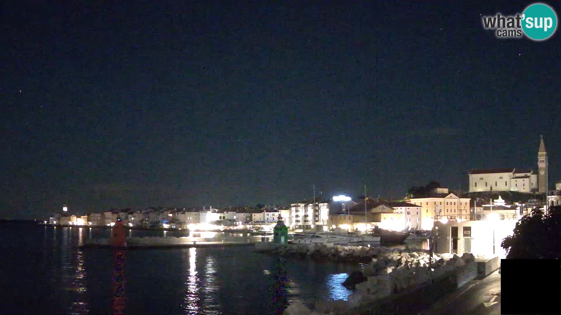 Pirano – vista verso la Punta e il “Mandrač”
