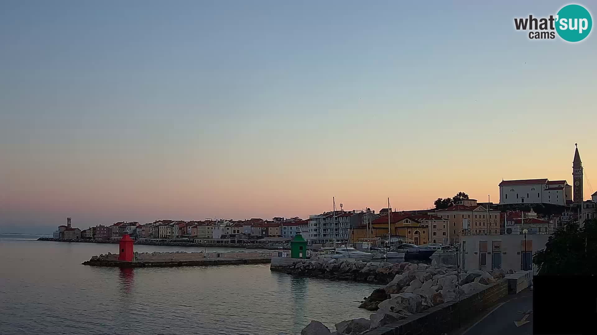 Piran – Pogled proti Punti in Mandraču