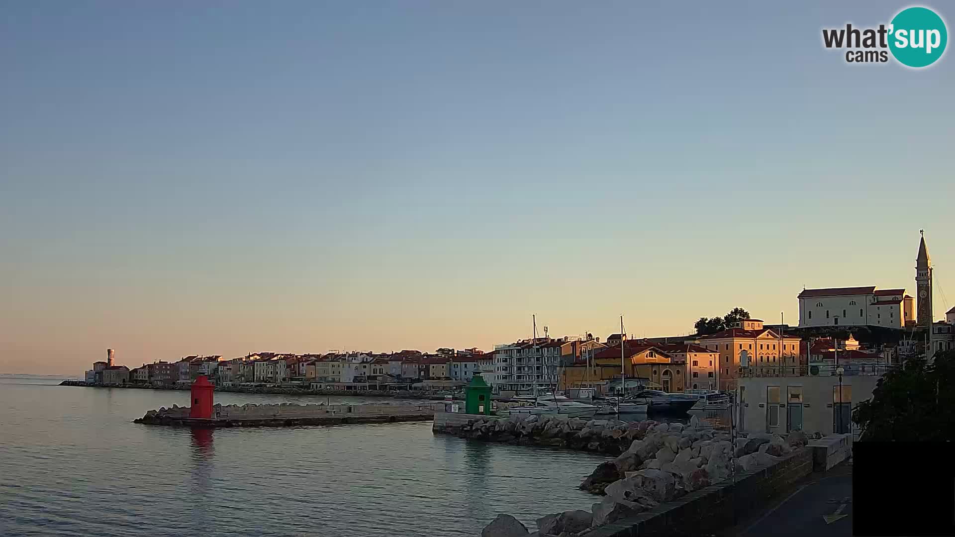 Piran – Pogled proti Punti in Mandraču
