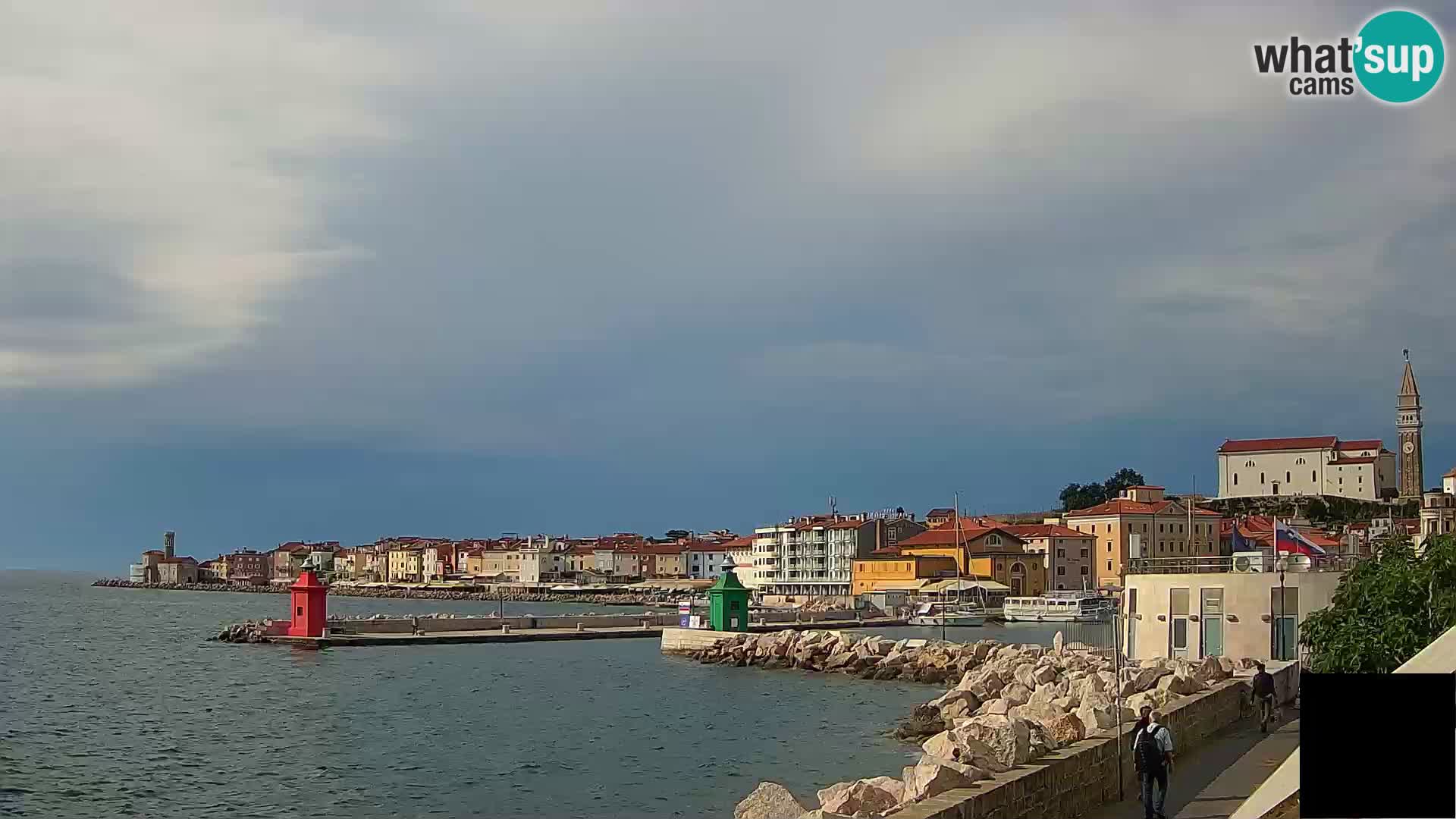 Piran – Pogled proti Punti in Mandraču