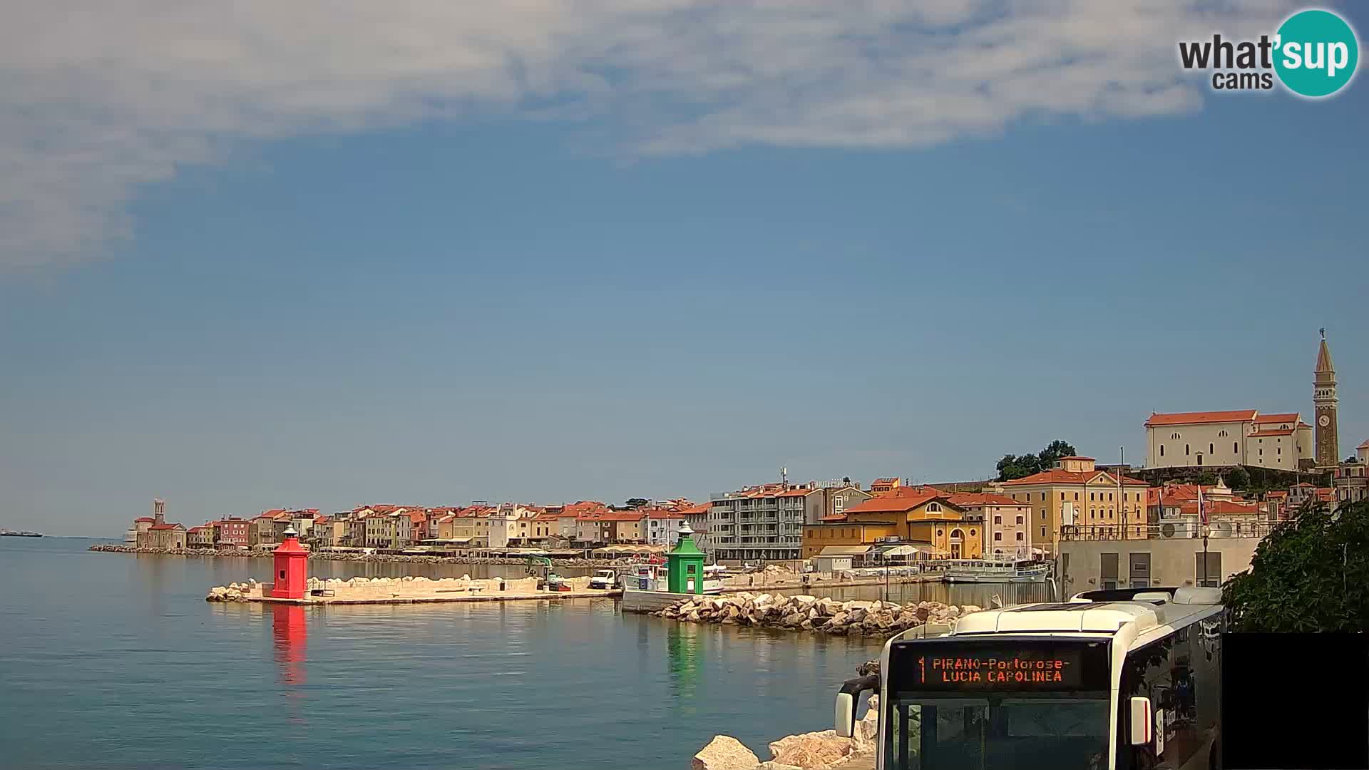 Piran – Pogled proti Punti in Mandraču
