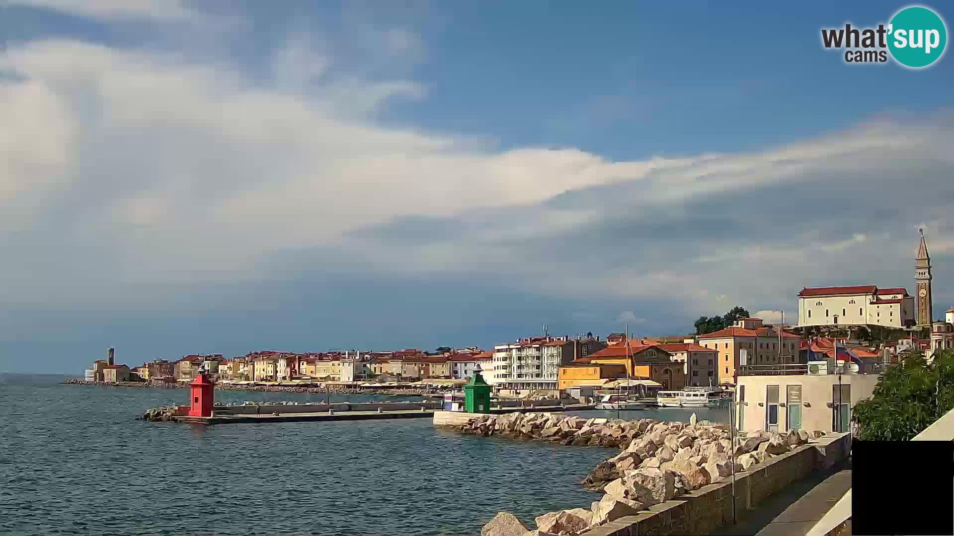 Piran – Pogled proti Punti in Mandraču