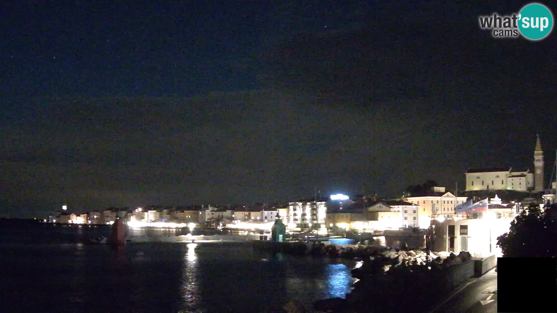 Piran – Pogled proti Punti in Mandraču