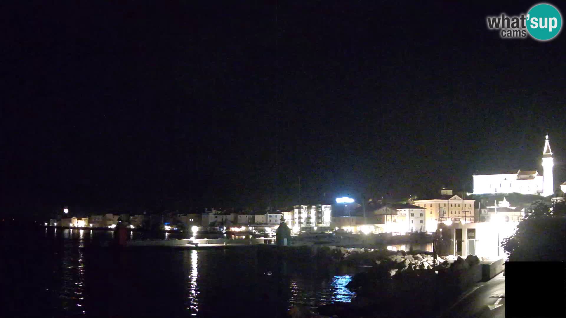 Piran – Pogled proti Punti in Mandraču