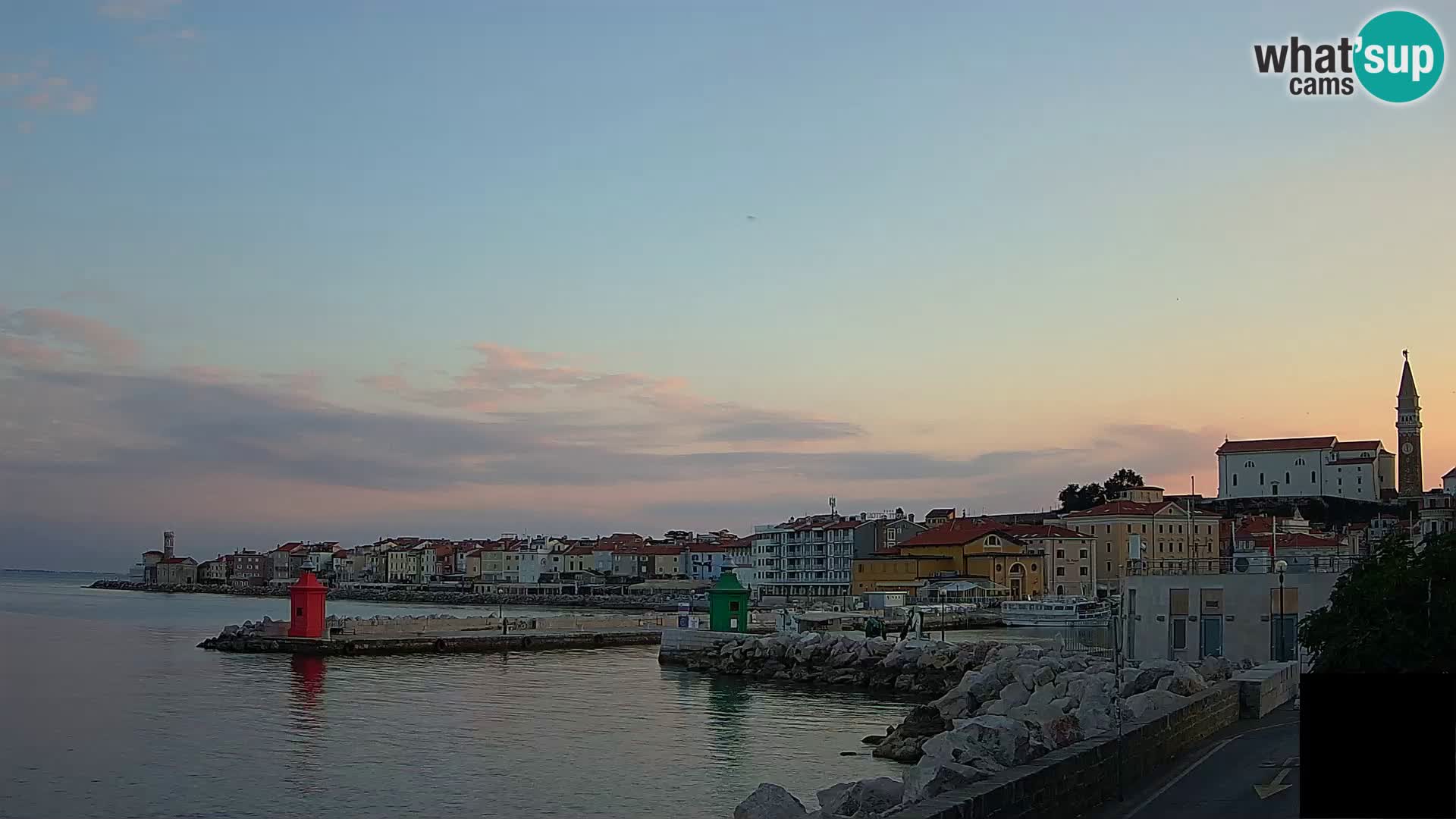 Piran – Pogled proti Punti in Mandraču
