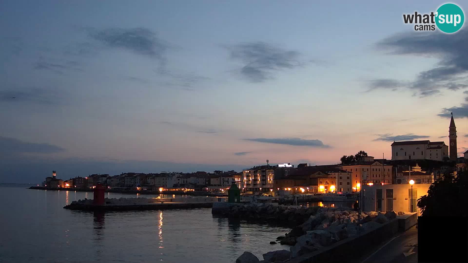 Piran – Pogled proti Punti in Mandraču