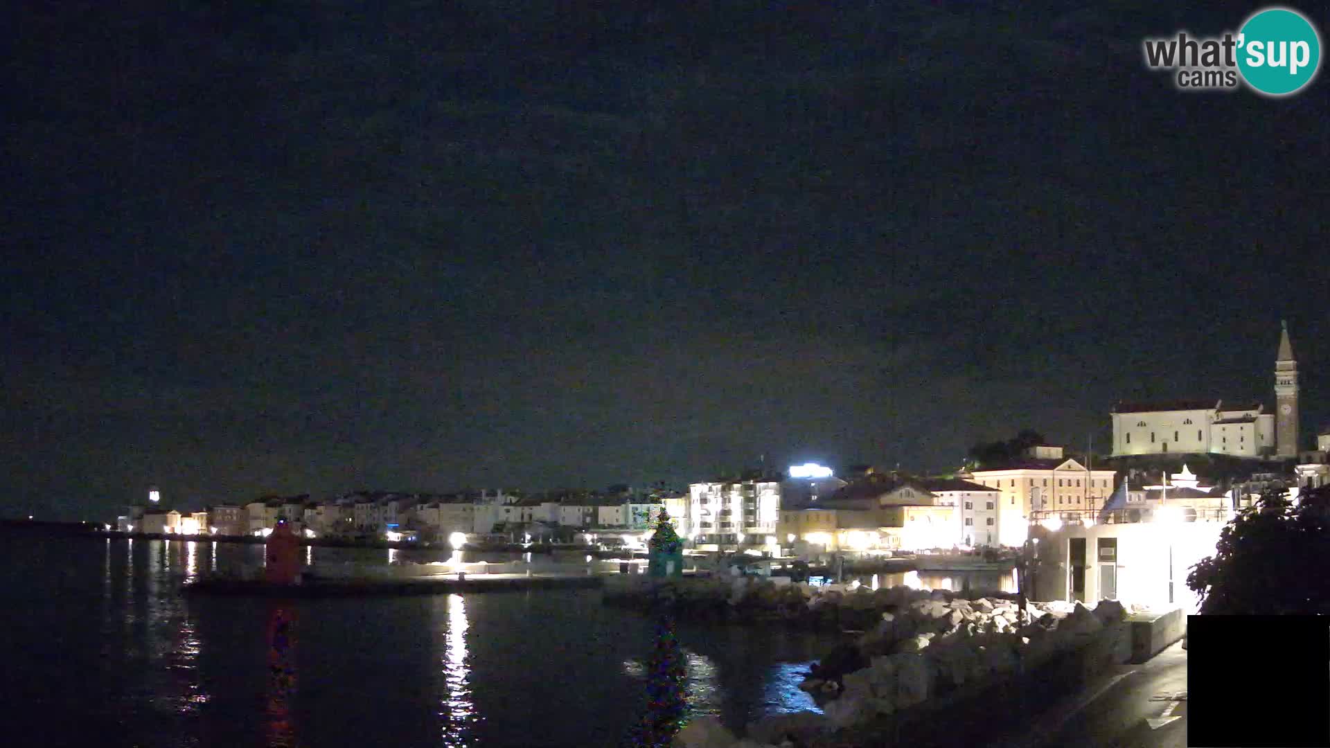 Piran – Pogled proti Punti in Mandraču