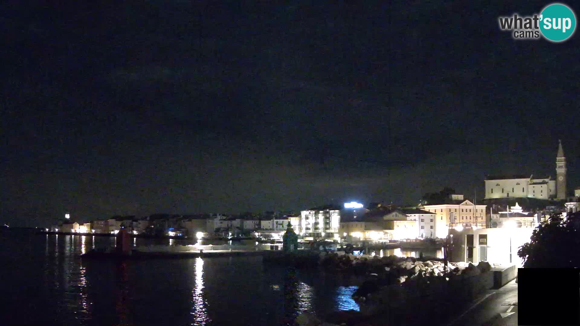 Piran – Pogled proti Punti in Mandraču