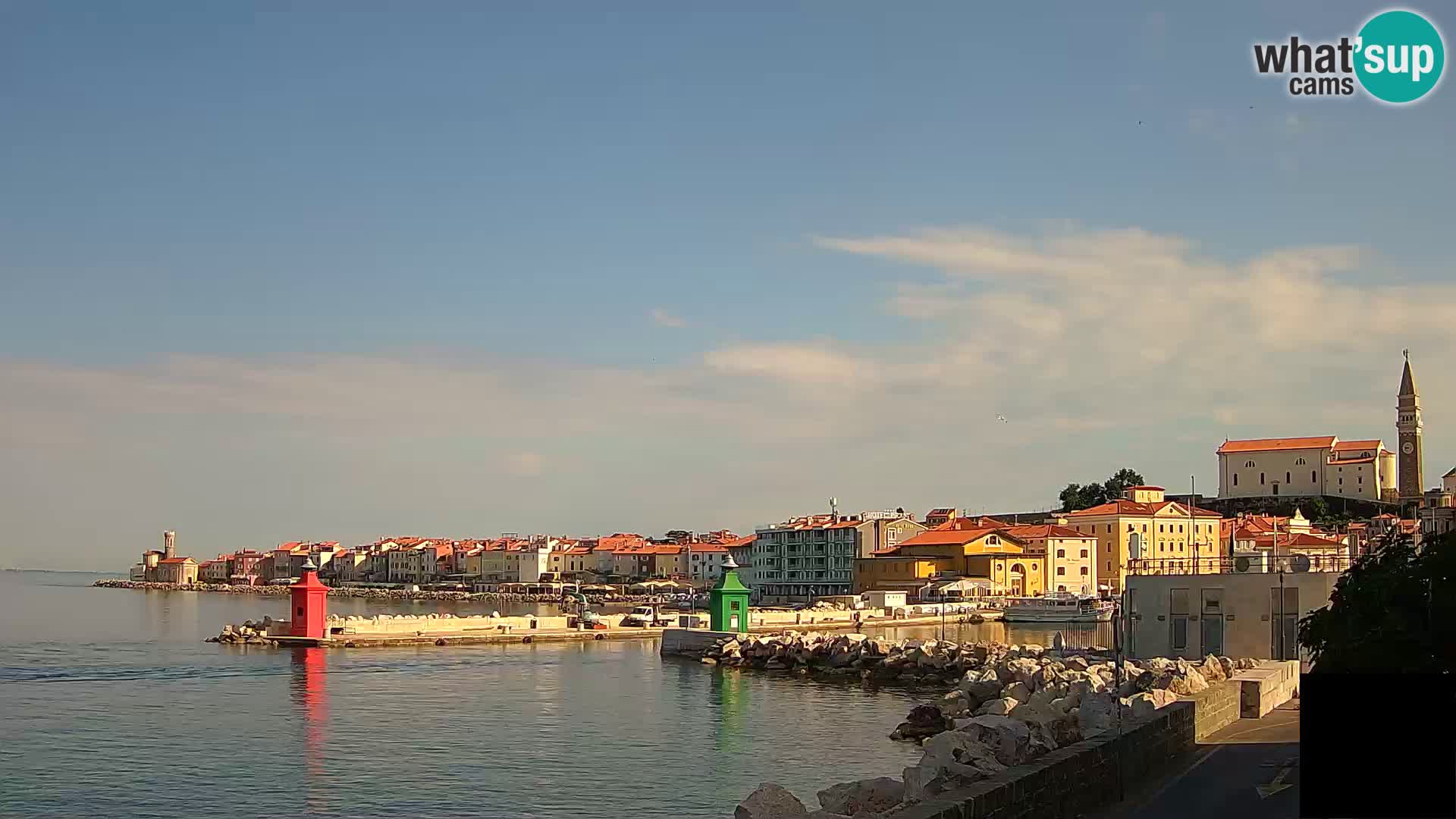 Piran – Pogled proti Punti in Mandraču