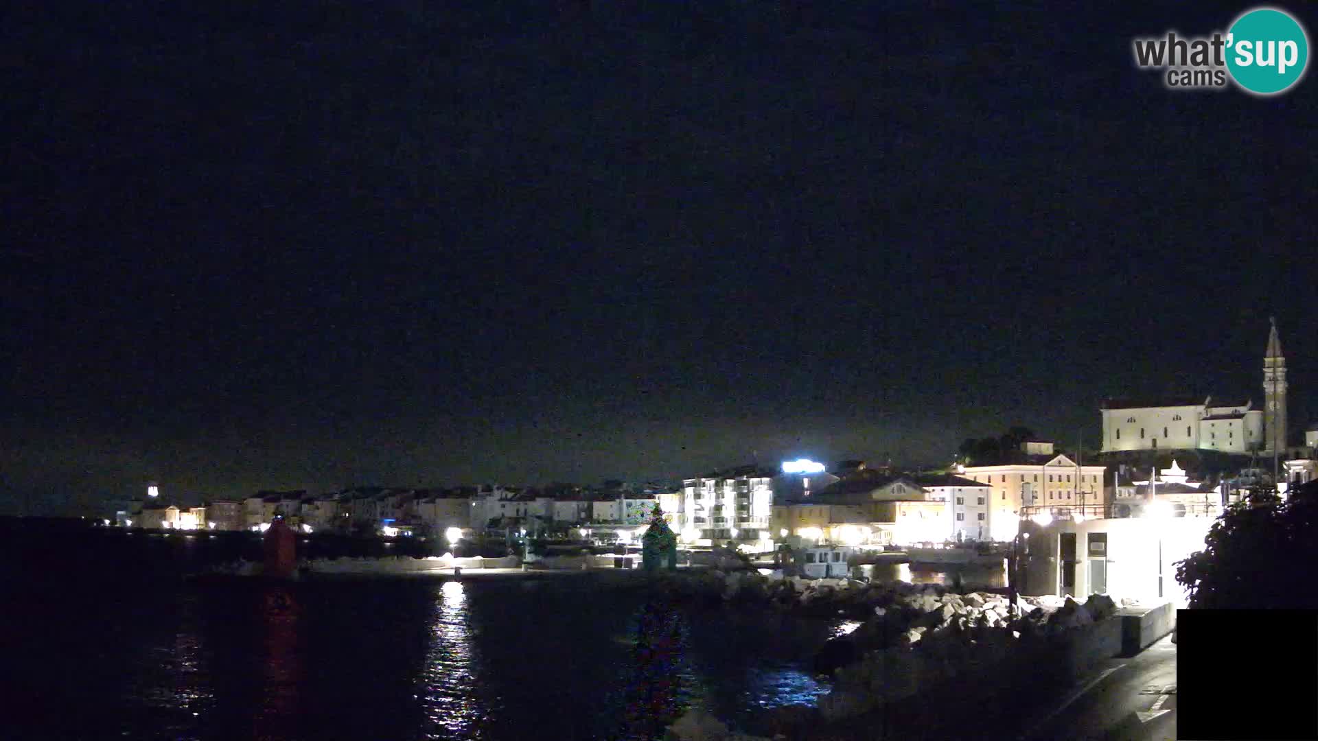 Piran – Pogled proti Punti in Mandraču