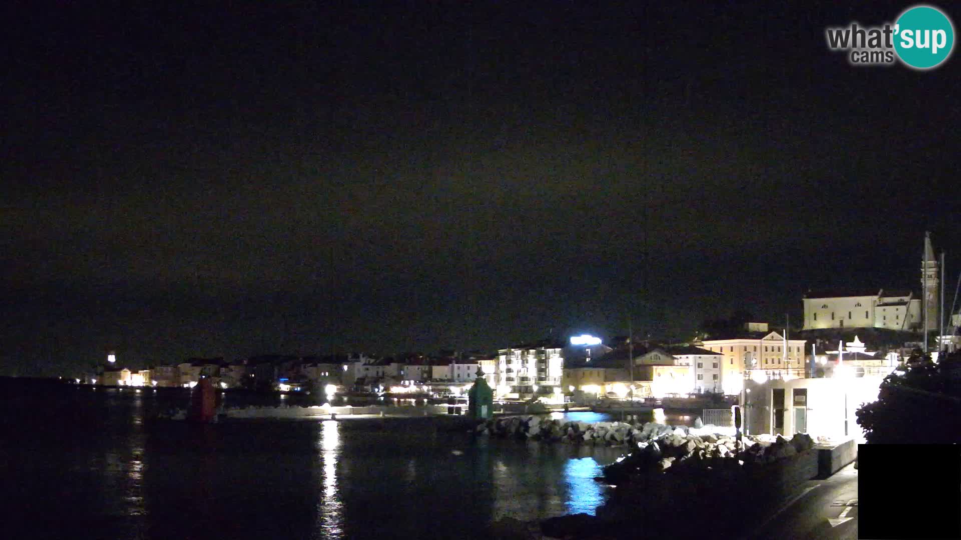 Piran – Pogled proti Punti in Mandraču