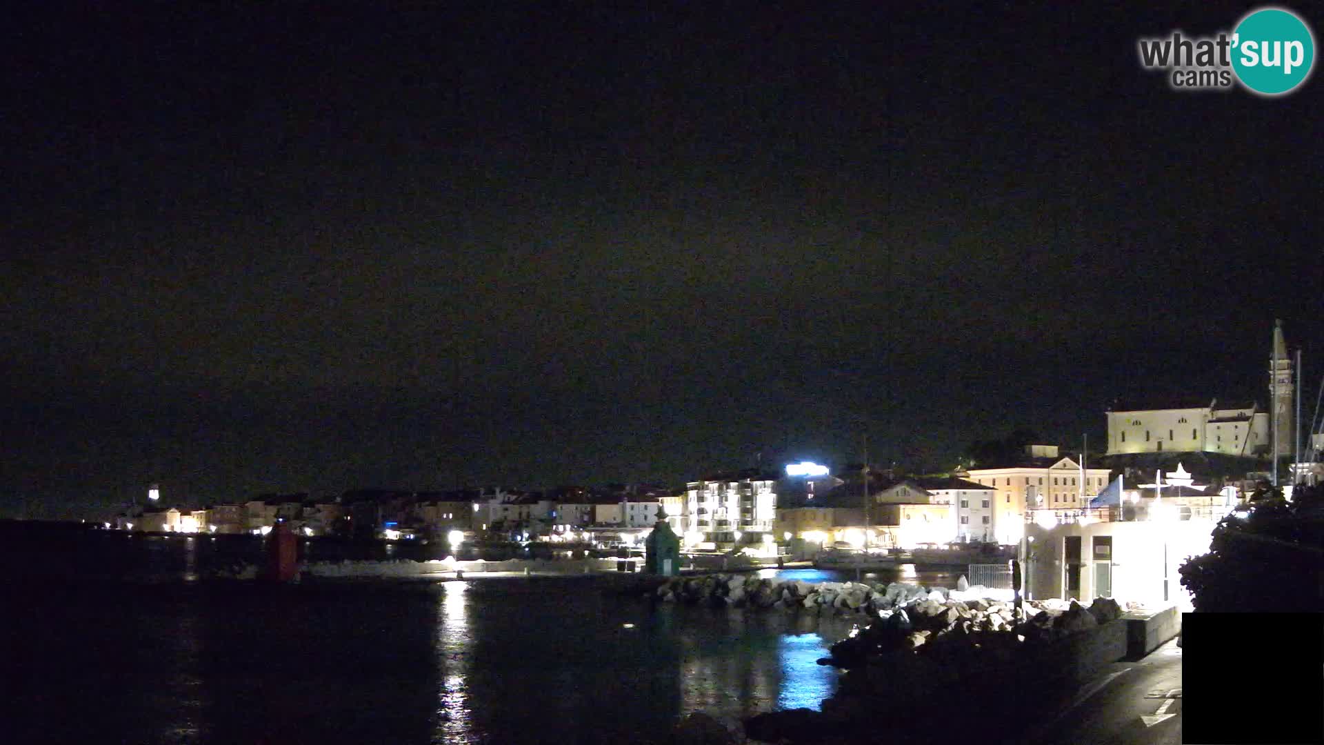 Pirano – vista verso la Punta e il “Mandrač”