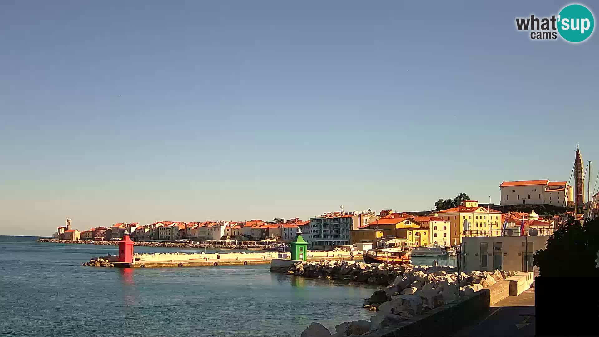 Piran – Pogled proti Punti in Mandraču