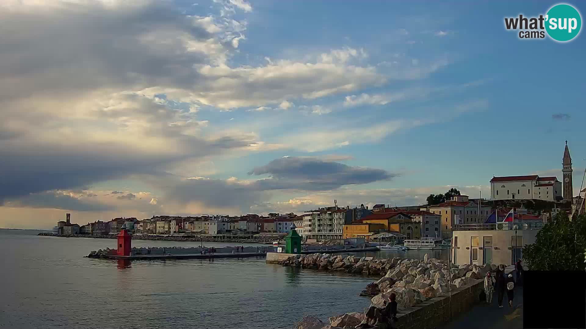 Piran – Pogled proti Punti in Mandraču