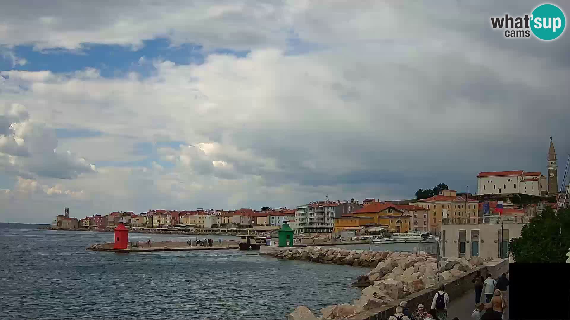 Piran – Pogled proti Punti in Mandraču
