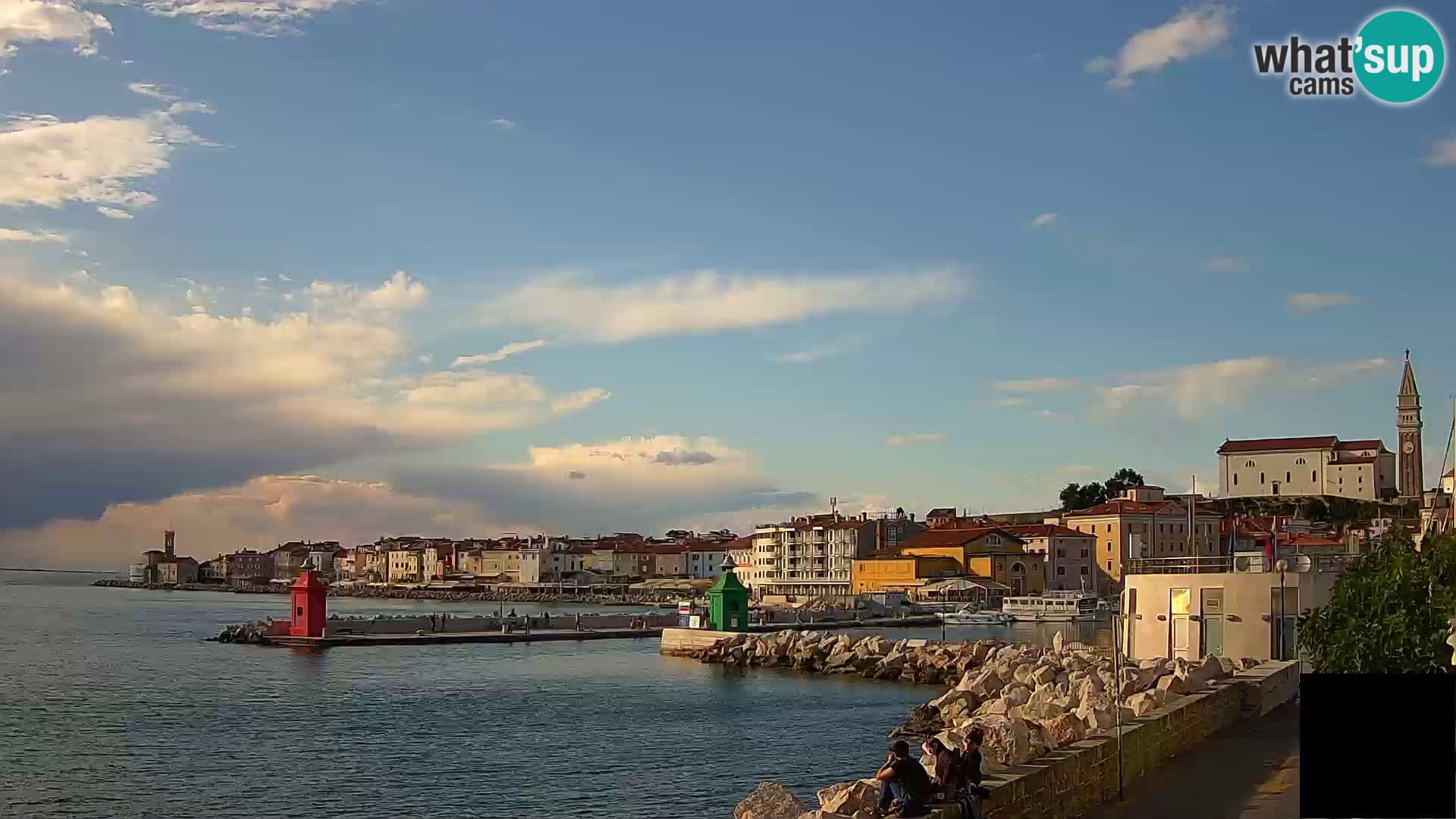 Piran – Pogled proti Punti in Mandraču
