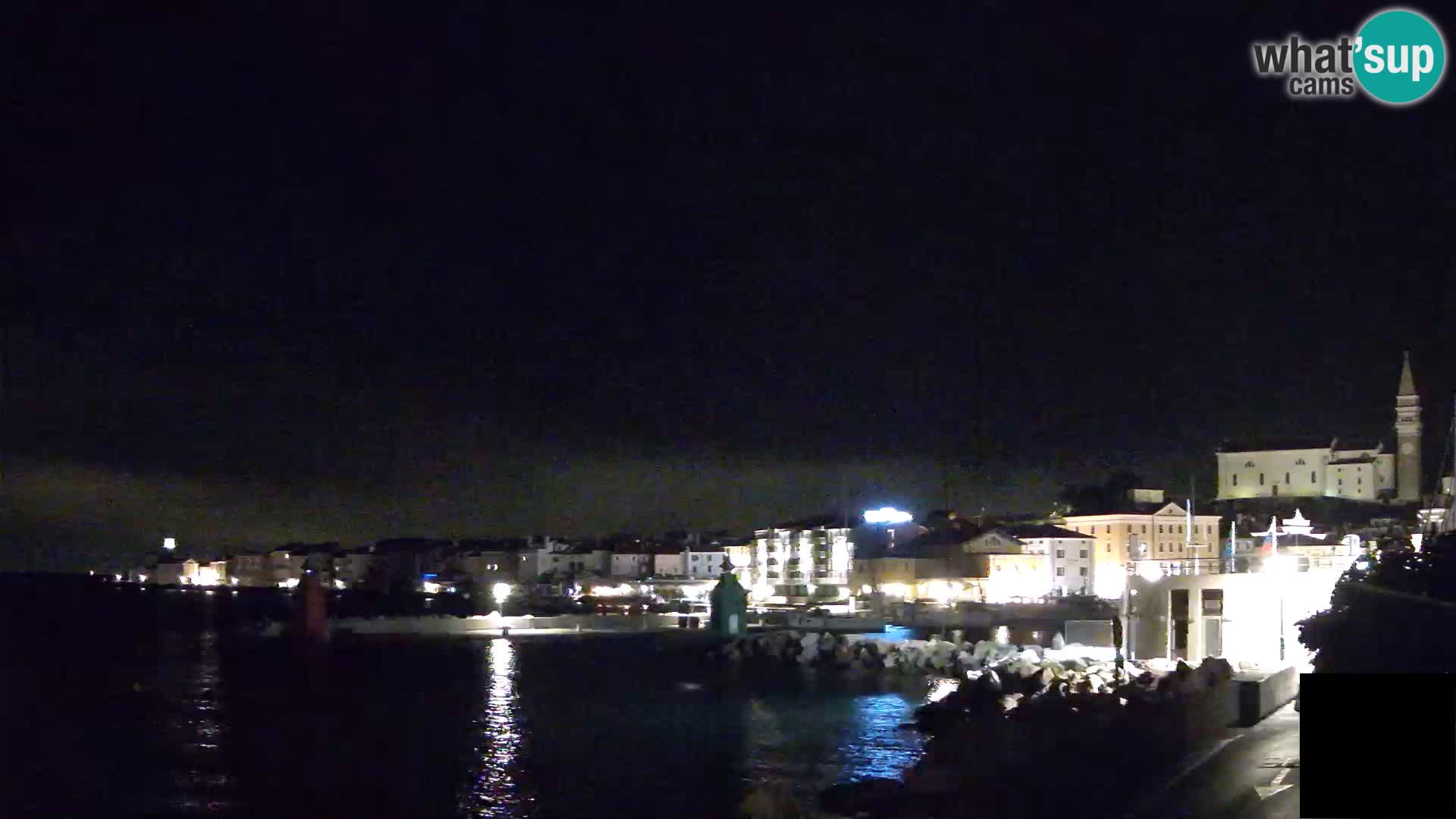 Piran – Pogled proti Punti in Mandraču