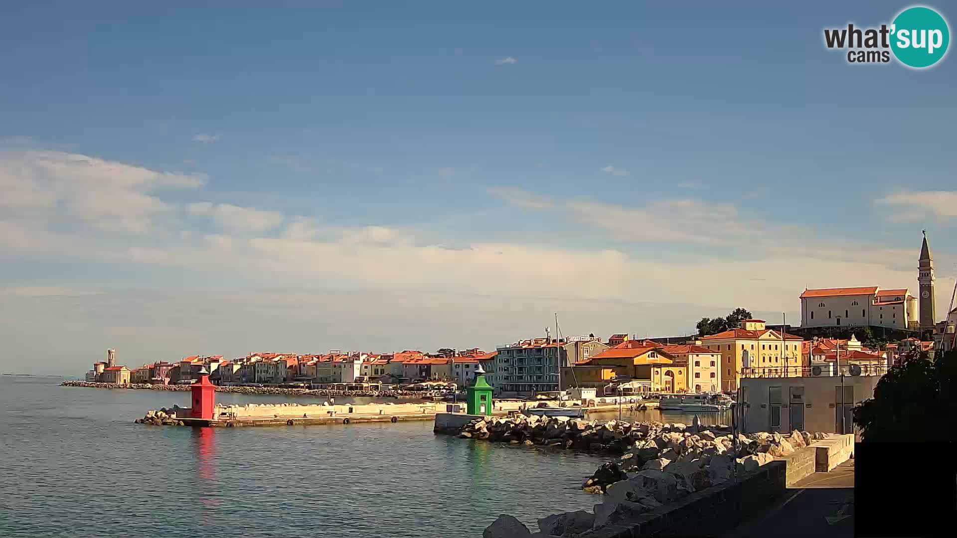 Piran – Pogled proti Punti in Mandraču