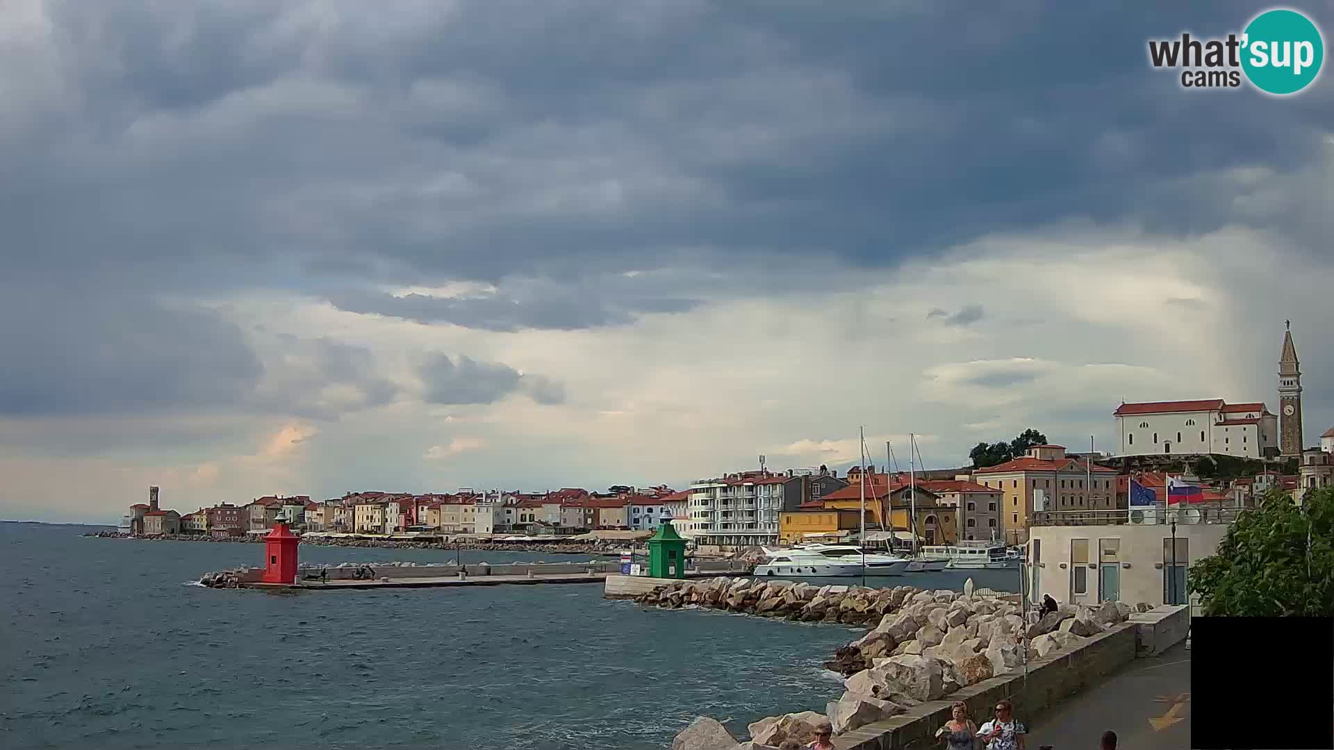 Piran – Pogled proti Punti in Mandraču
