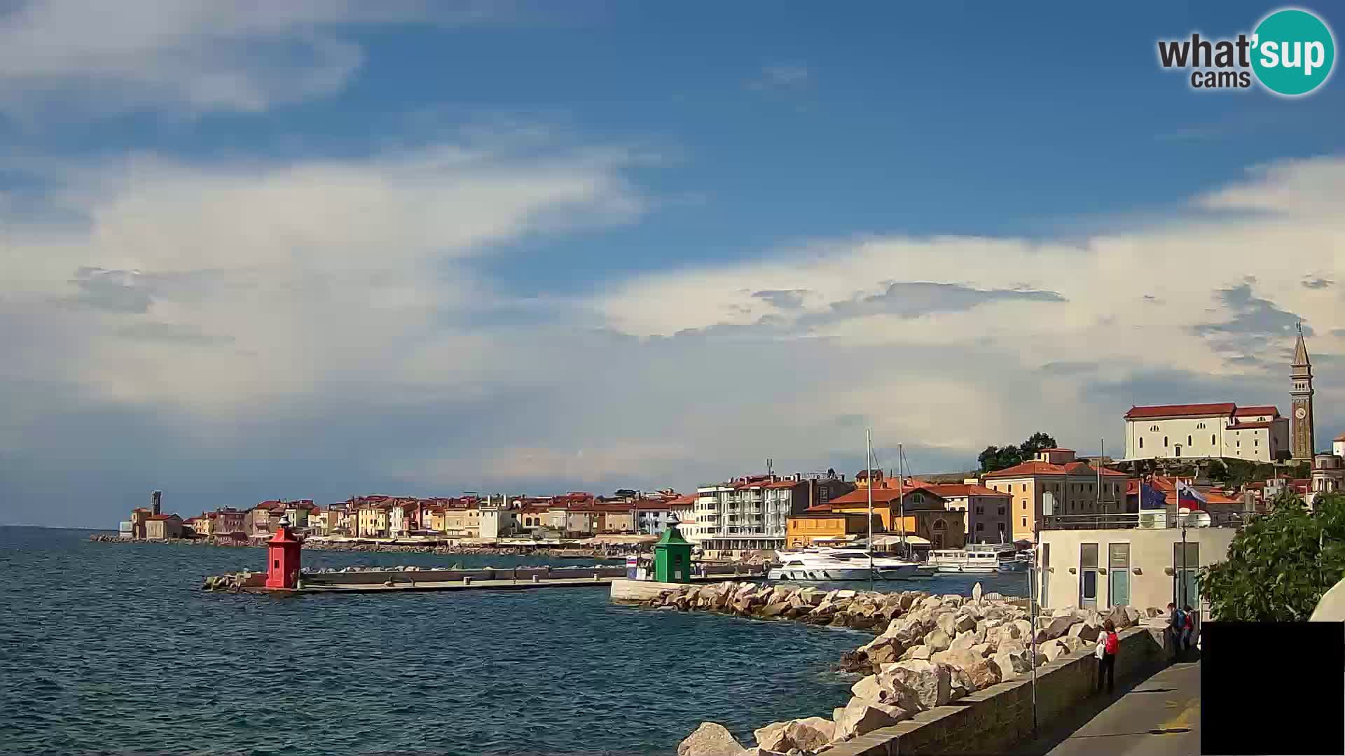 Piran – Pogled proti Punti in Mandraču