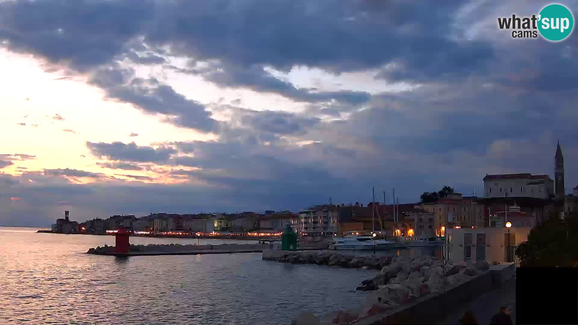 Piran – Pogled proti Punti in Mandraču