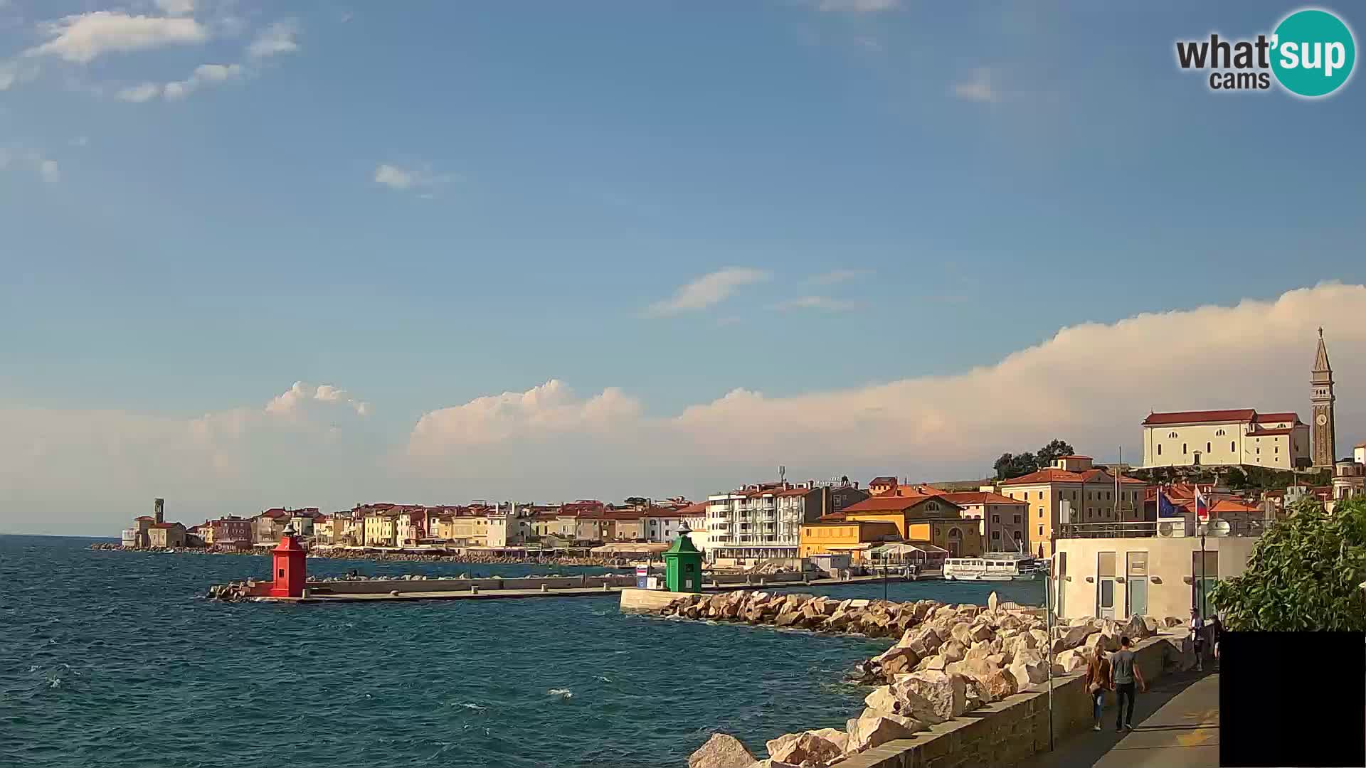 Piran – Pogled proti Punti in Mandraču