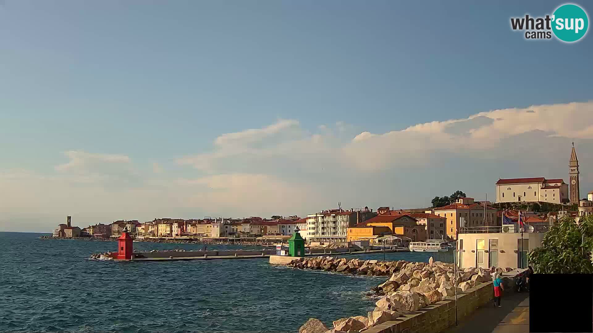 Piran – Pogled proti Punti in Mandraču