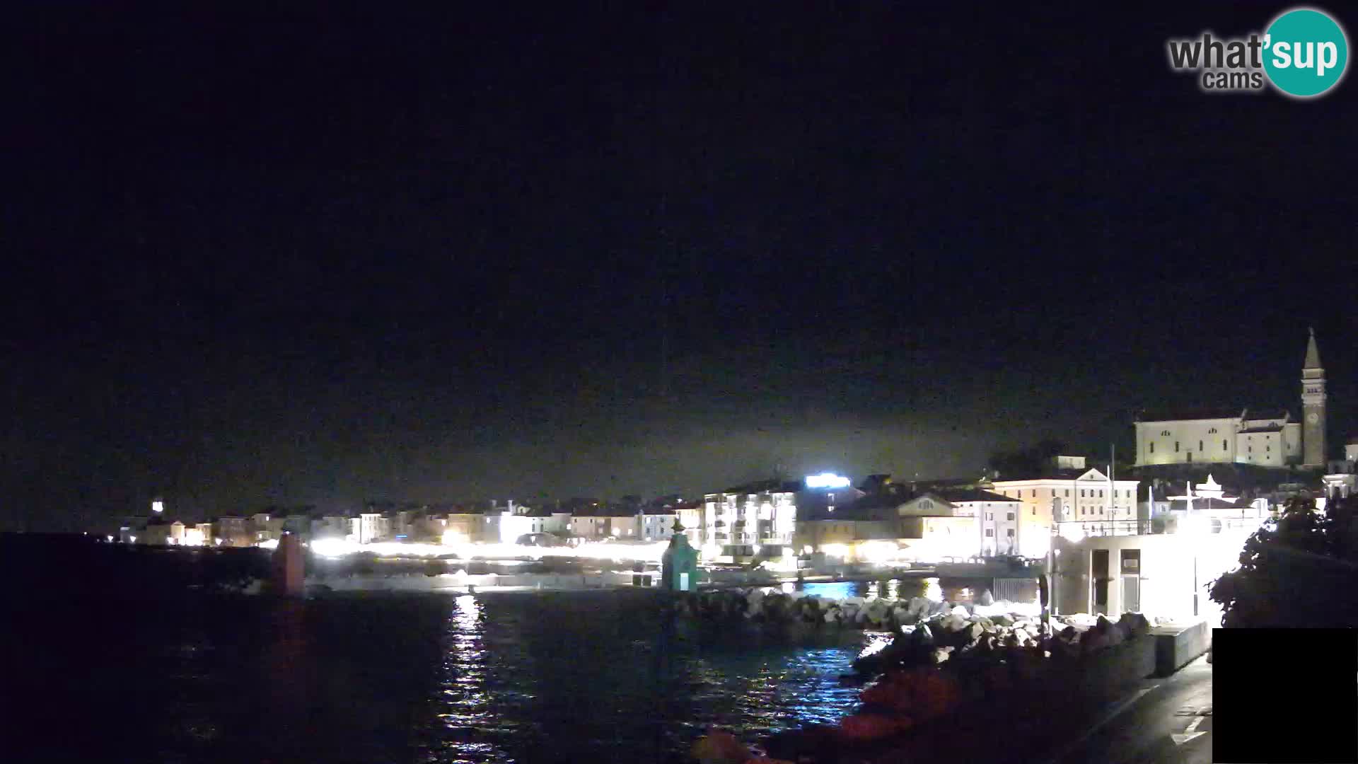 Piran – Pogled proti Punti in Mandraču