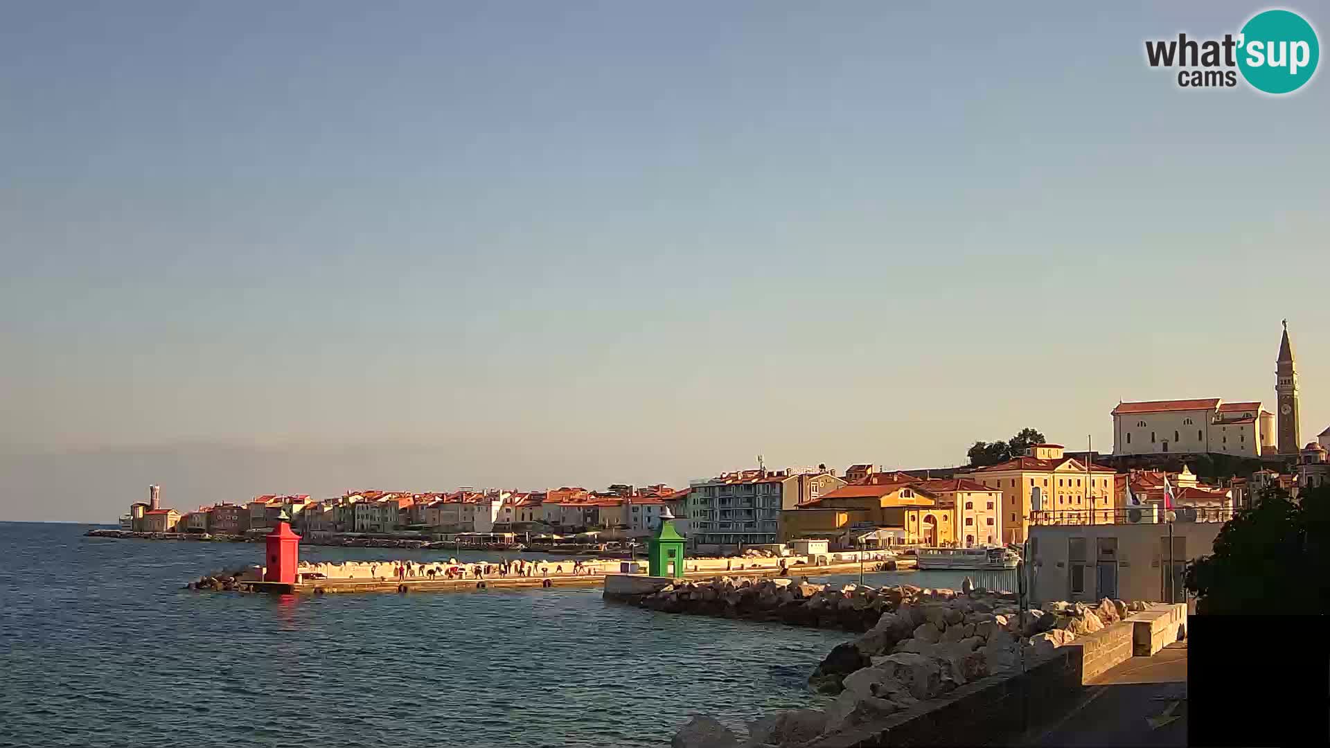 Piran – Pogled proti Punti in Mandraču