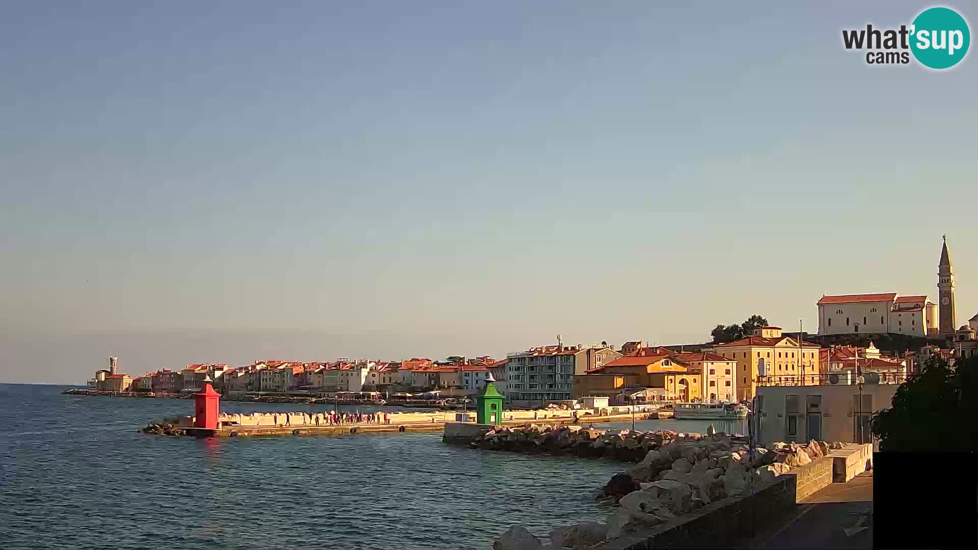Piran – Pogled proti Punti in Mandraču