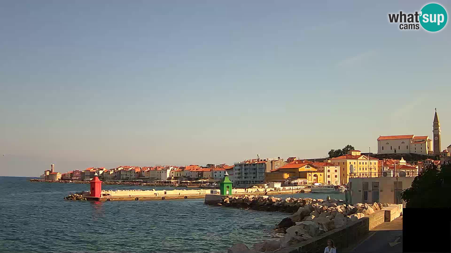 Piran – Pogled proti Punti in Mandraču