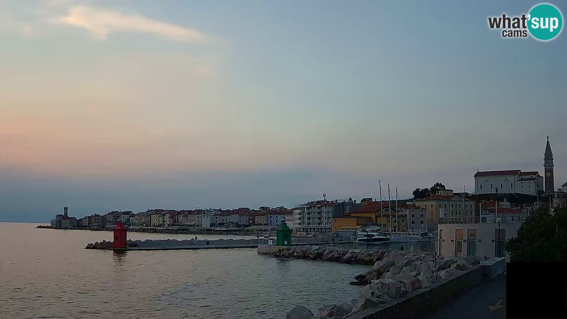 Piran – Pogled proti Punti in Mandraču