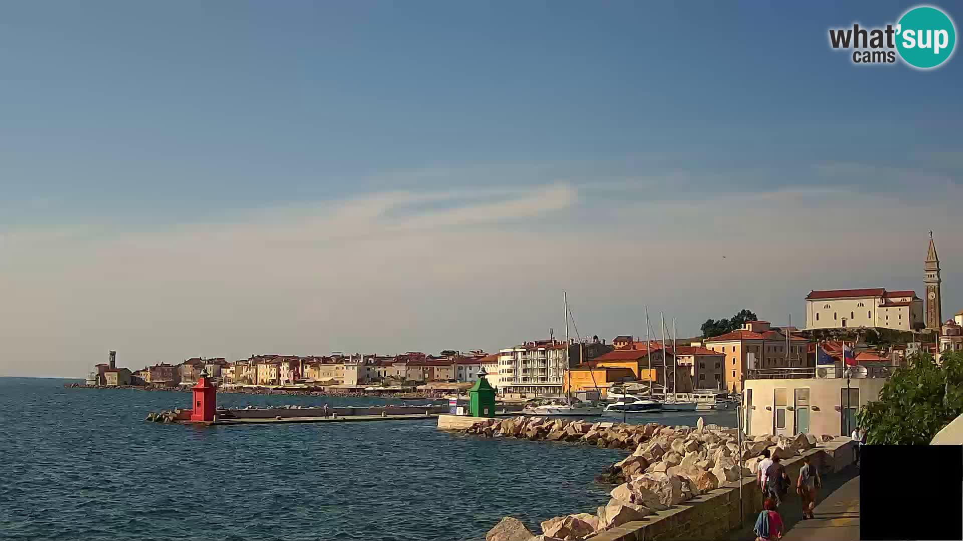 Piran – Pogled proti Punti in Mandraču