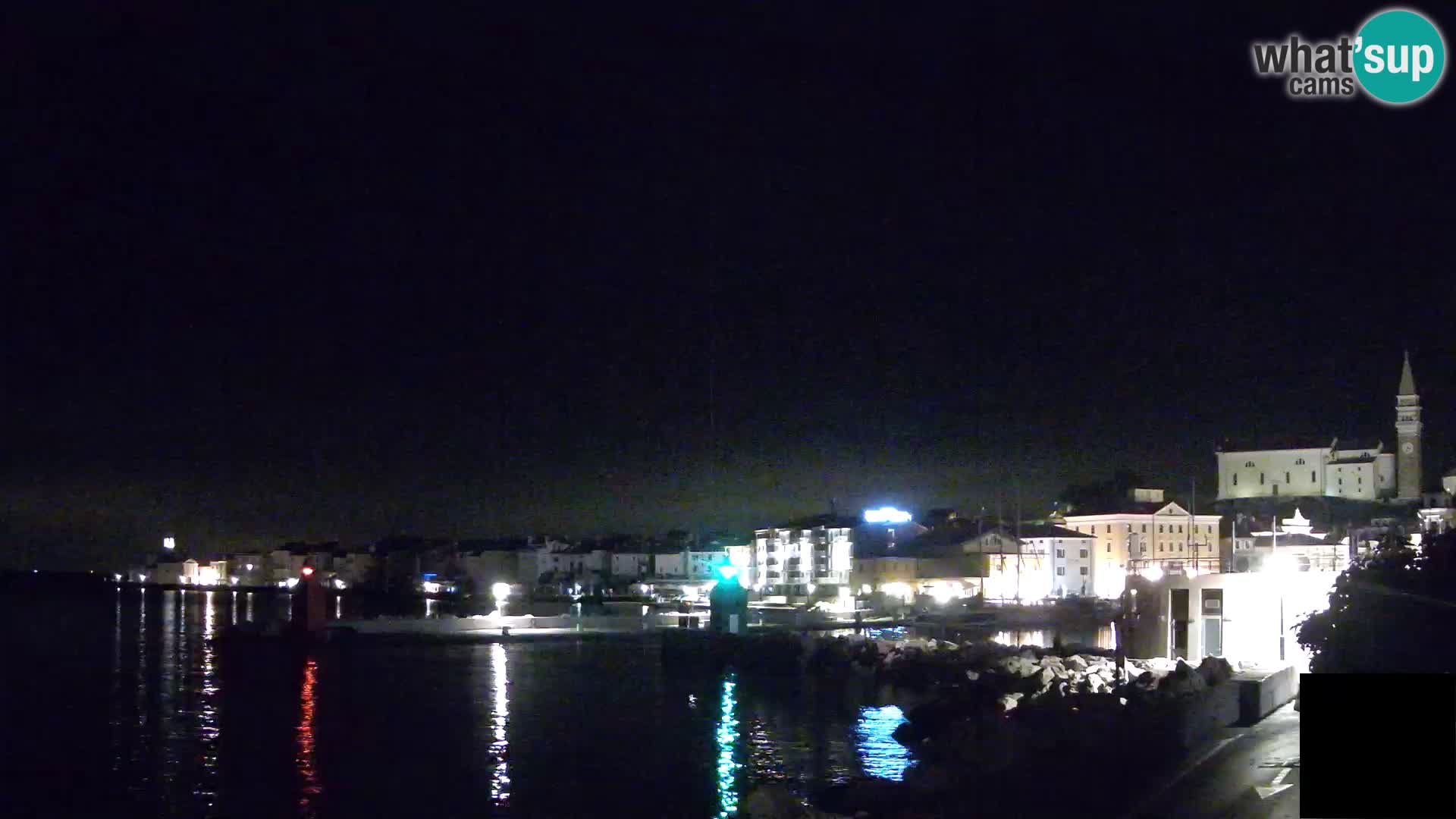 Piran – Pogled proti Punti in Mandraču