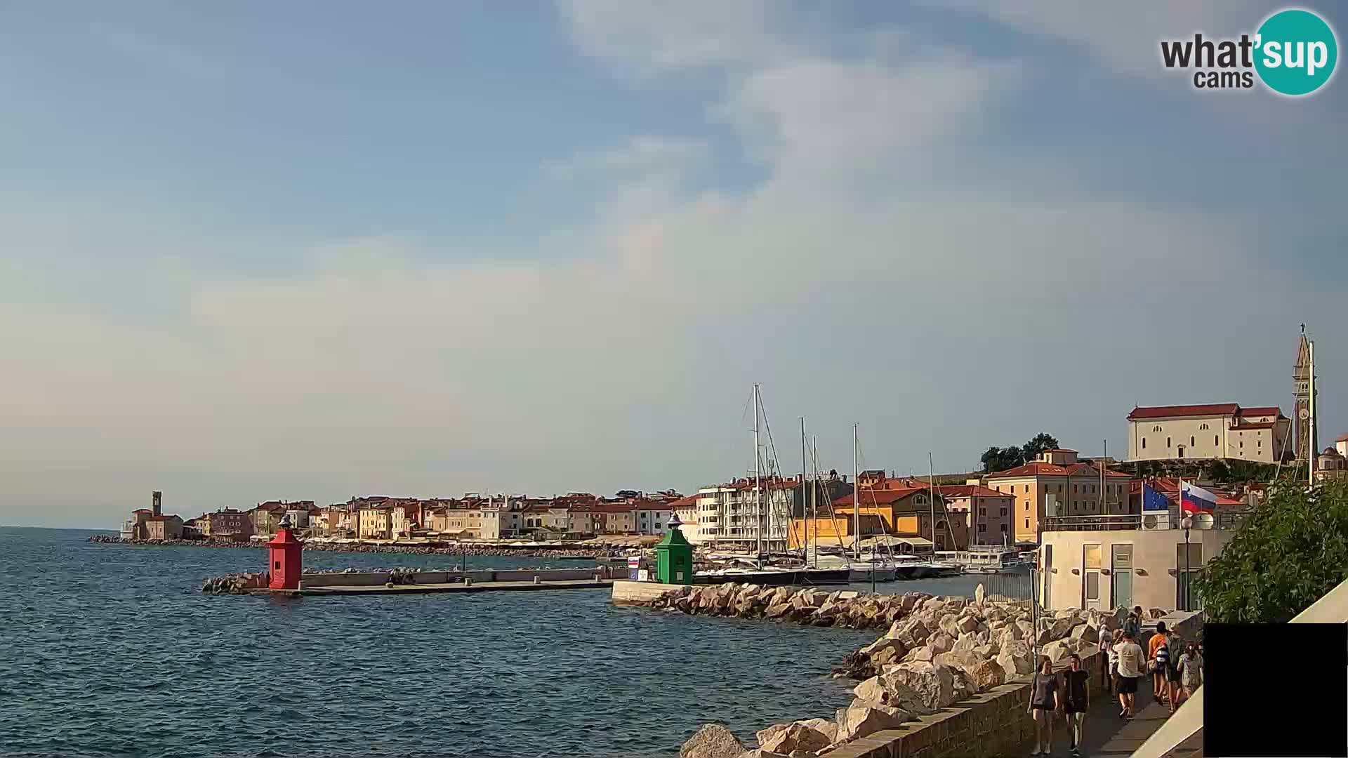 Piran – Pogled proti Punti in Mandraču