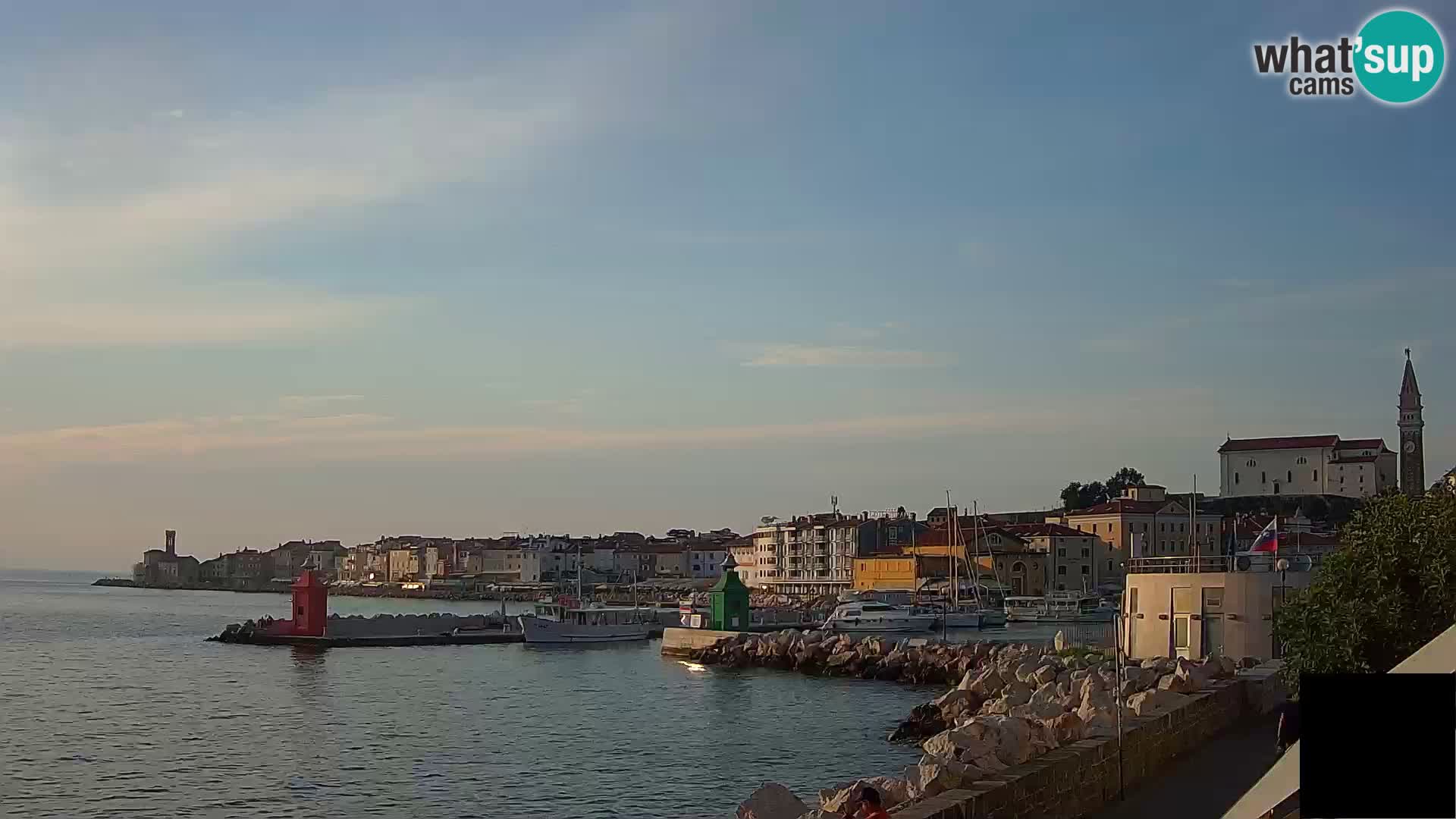 Piran – Pogled proti Punti in Mandraču