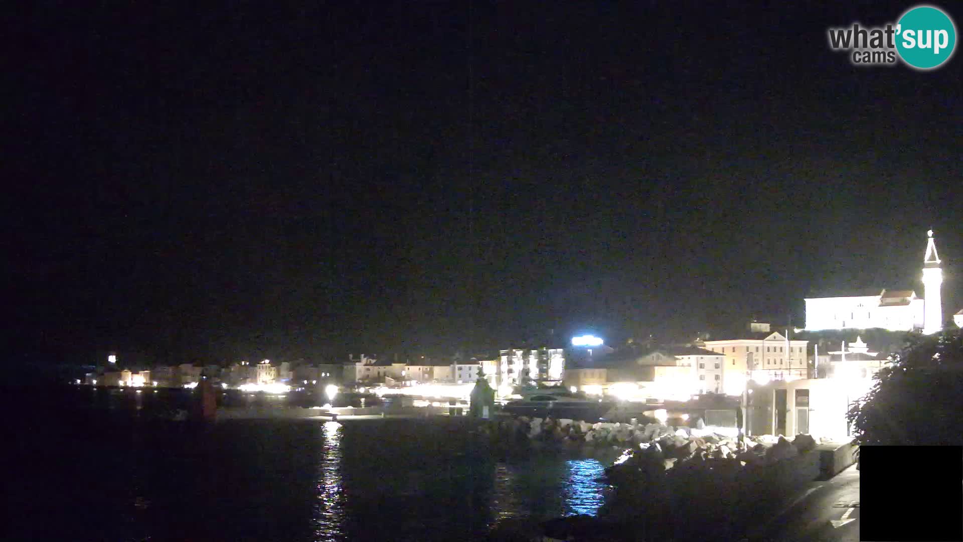 Piran – Pogled proti Punti in Mandraču