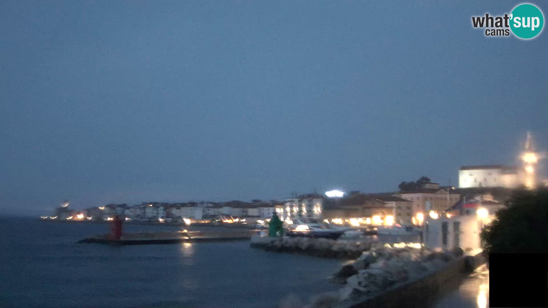 Piran – Pogled proti Punti in Mandraču
