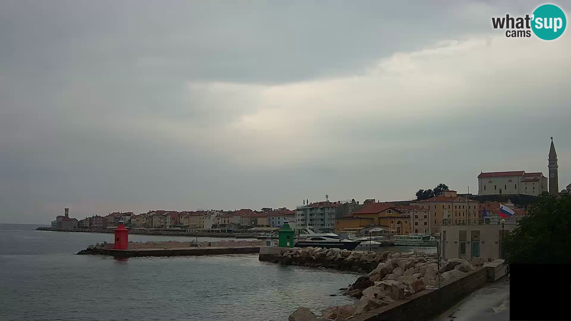 Piran – Pogled proti Punti in Mandraču