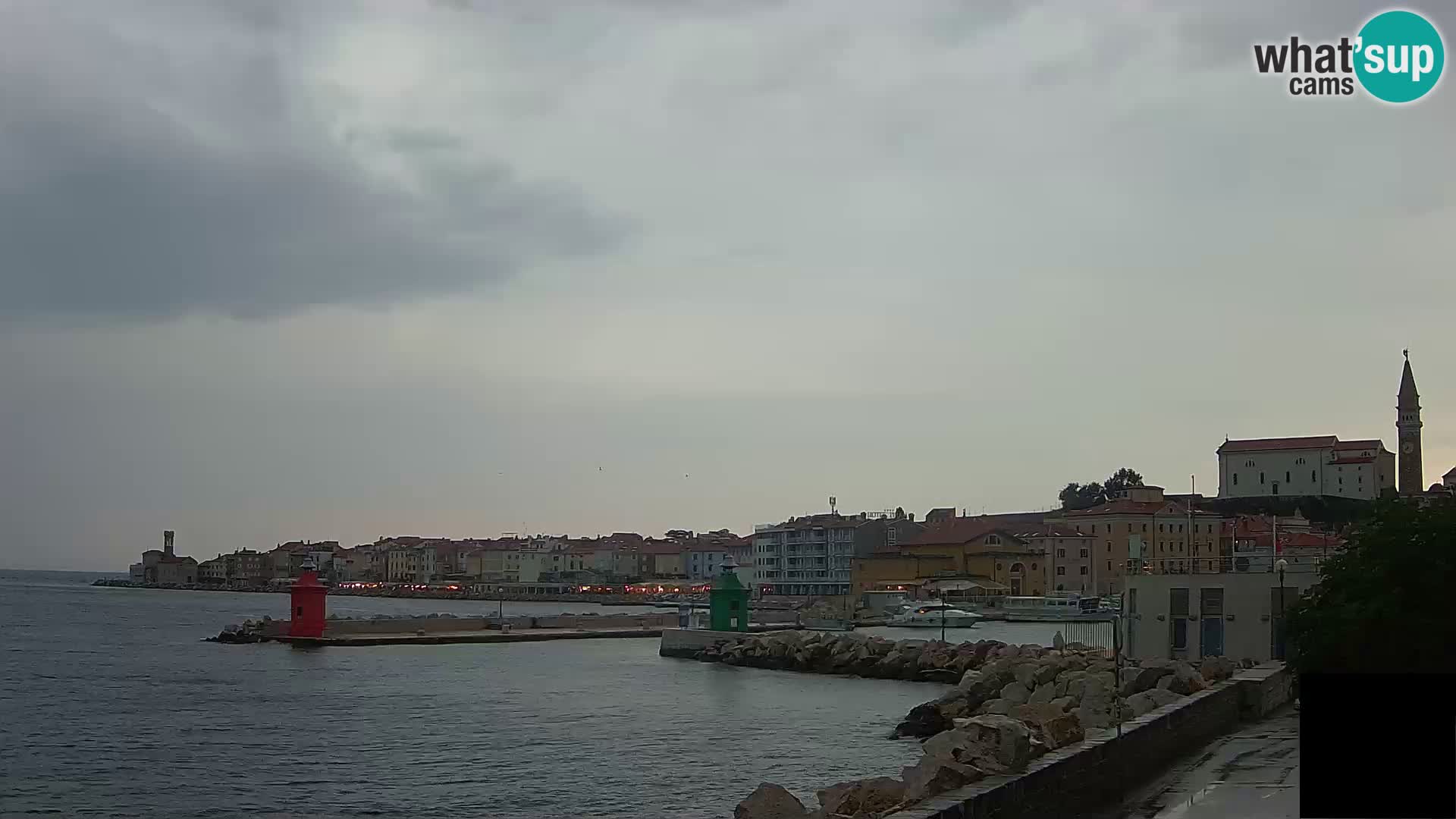 Piran – Pogled proti Punti in Mandraču