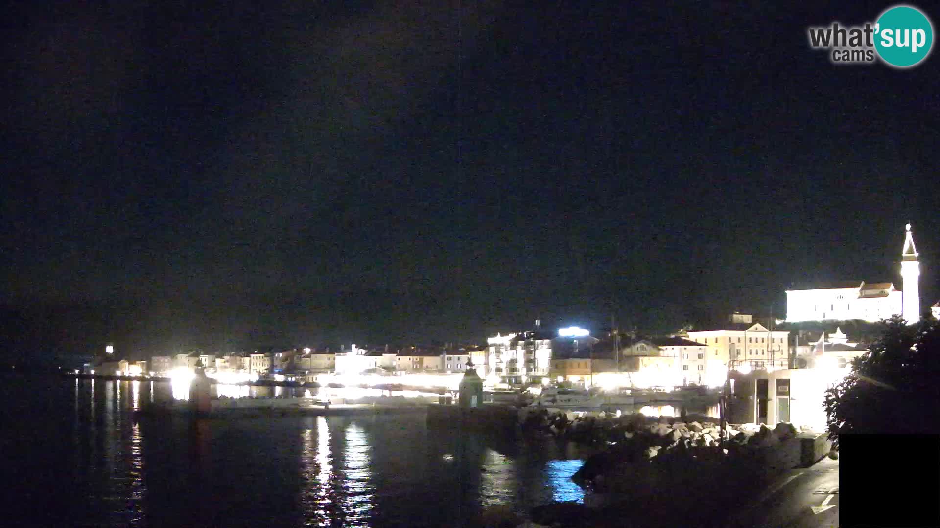 Piran – Pogled proti Punti in Mandraču