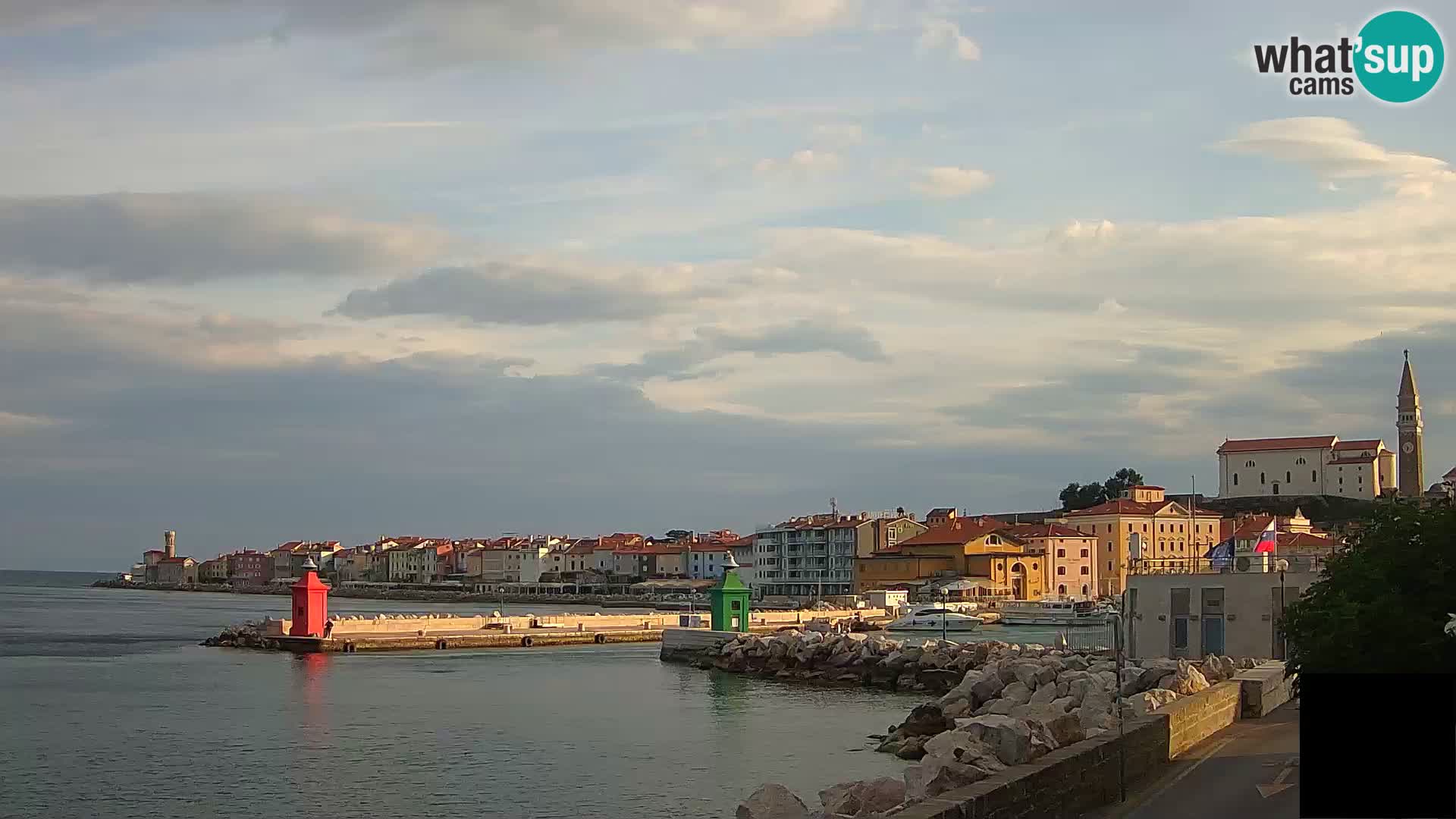 Piran – Pogled proti Punti in Mandraču